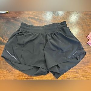 Black Lululemon Shorts (6 Tall)